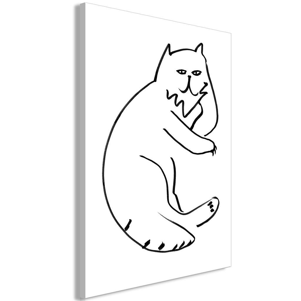 Image - Cat Relaxation (1-Part) Vertical