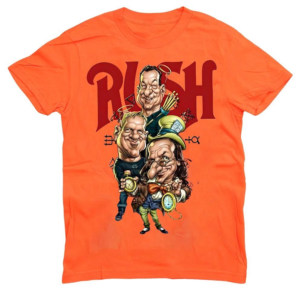

New Rush Band T Shirts Halloween Gift Unisex S-5XL Shirt A274 4XL