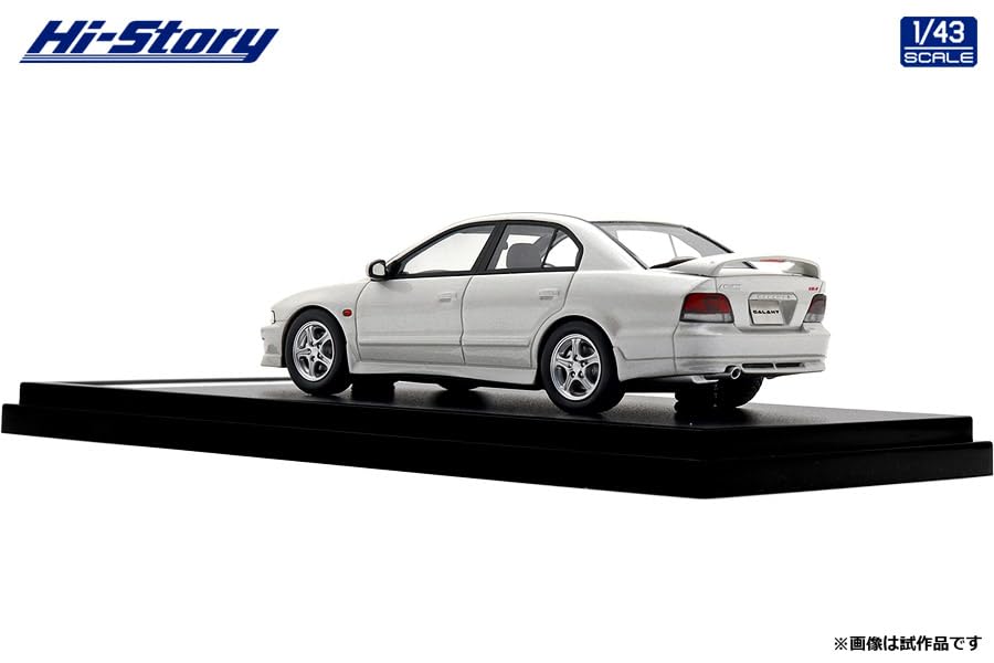 INTERALLIED Hi Story Scale Mitsubishi GALANT Galaxy White Finished Model HS513WH 1/43 VR-4 (1996)