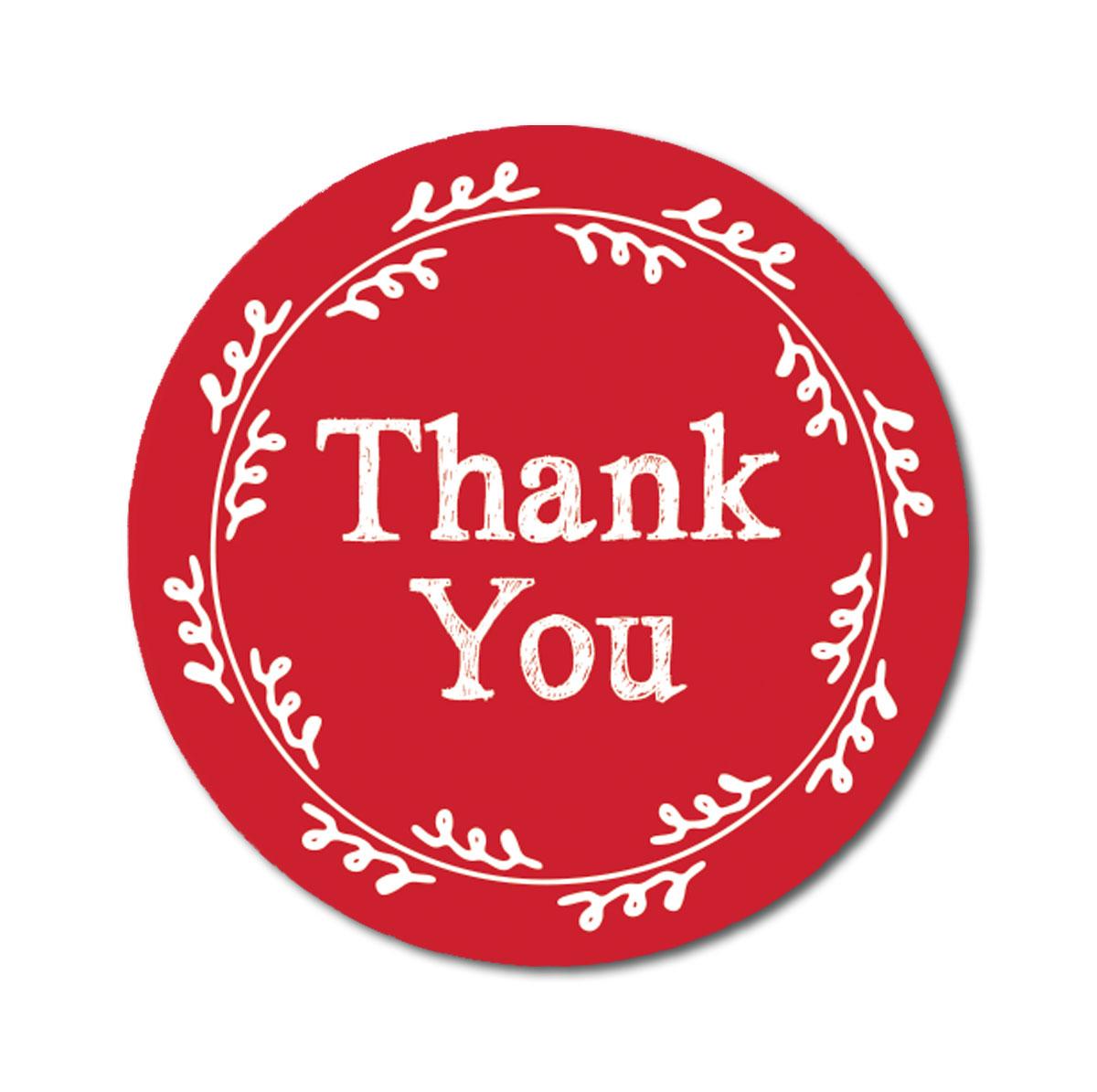 

Милий Сувенір DIY Вінок 1,6 Дюйма Круглий Класичний Дякую Фуксія Рожеві Наліпки Печатки для Конвертів-45 1.6 Inches Diameter червоний