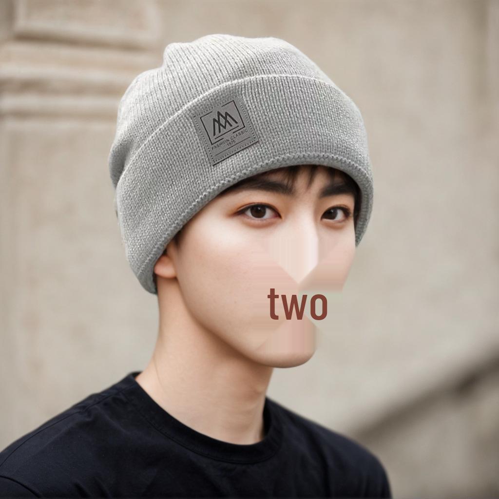 Men's Winter Warm Knit Hat with Ear Protection for Middle-aged and Elderly