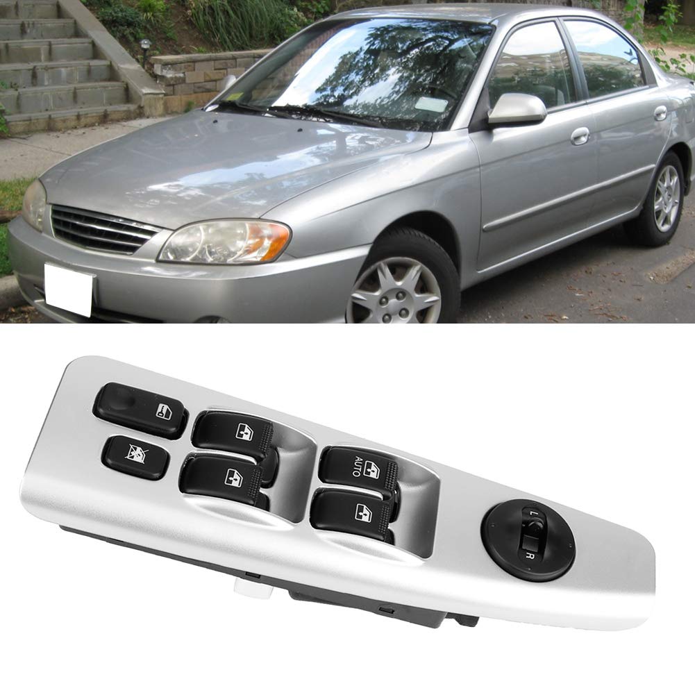 

Car Window Switch, Fydun Car Driver s Master Window Switch 93570-2F200 Fit for Kia Spectra/Cerato 2004-2009
