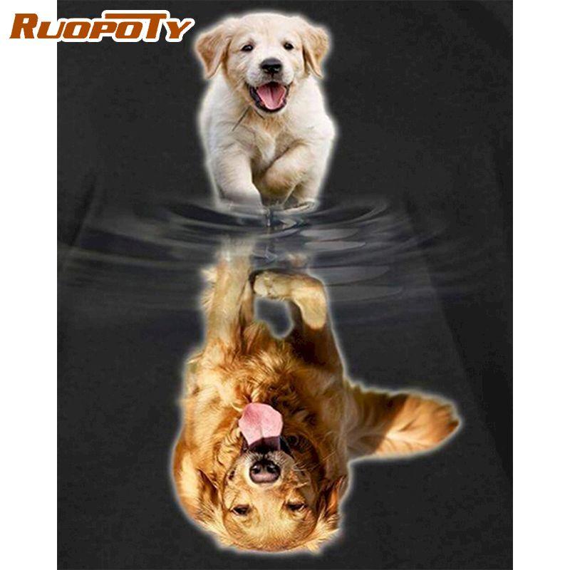 RUOPOTY Frameless Diy Painting By Numbers Animals Picture Wall Art Canvas Painting Acrylic Paint For Home Decoration
