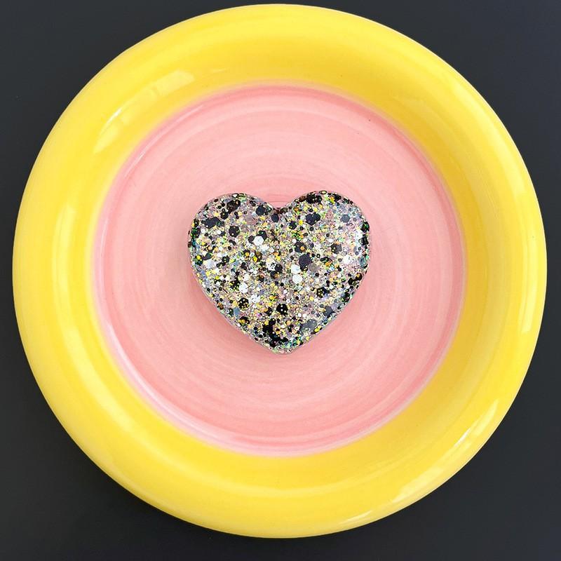 Sequin Dropper Love Phone Airbag Holder Ins Adhesive Type Stretchable Lazy Person Watching Drama Desktop Portable