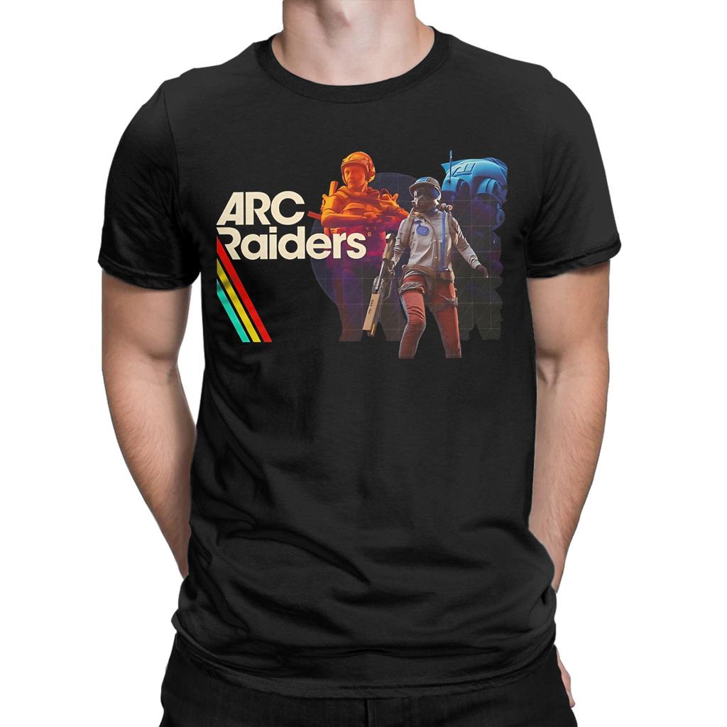 Arc Raiders Game T Shirt Summer  Cotton T Shirts For Men's Fashion Design Tee Shirt Short Sleeve Y2K Funny Tees