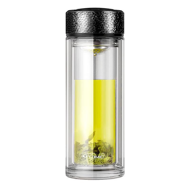 TOMIC Double-Layer Insulated Glass Cup