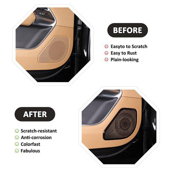 2023 Land Rover Range Rover Sport Edelstahl-Lautsprecherabdeckungen (4er-Set)