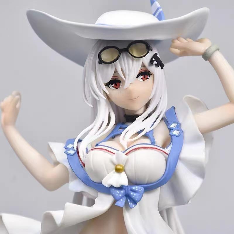 25CM Anime Game Skadi Figure Beach Summer Ver Swimsuit Model Toy Gift Collection Aciton Figure PVC Doll