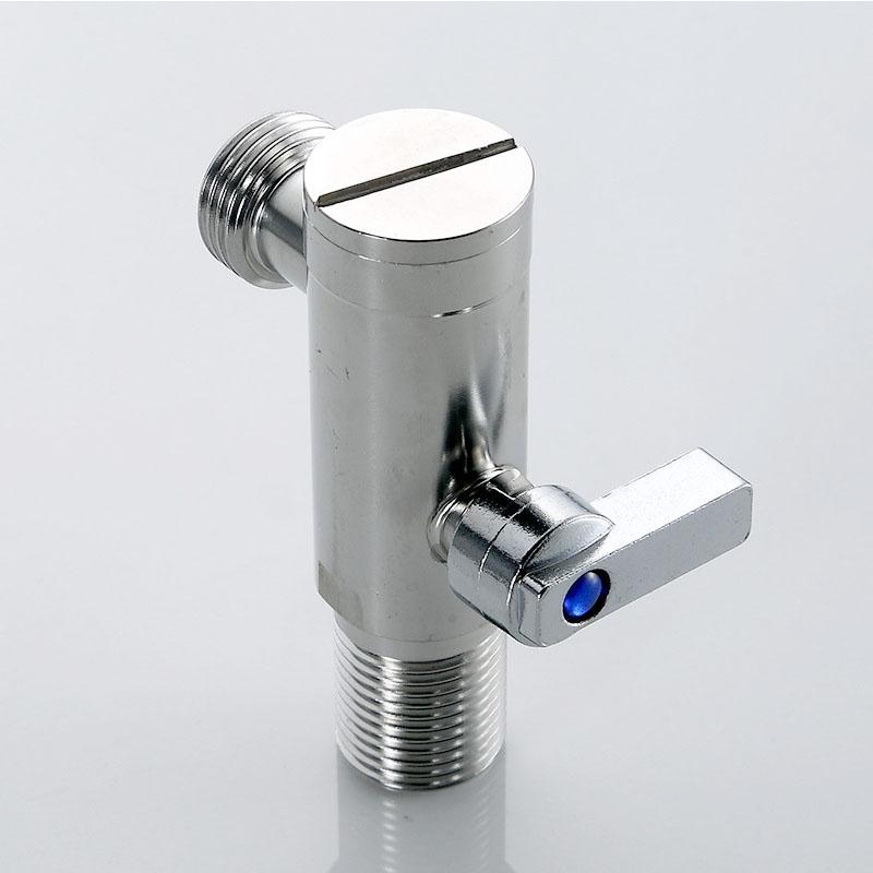 G1/2"3/4 Triangle valve bathroom accessory  Toilet Angle Valve 304 Stainless Steel