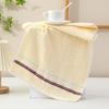 Pure Cotton Towel Household Plain Color Hand Towel Absorbent Adult Face Towel
