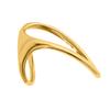 Creative Geometry Statement Ring Adjustable Opening Geometric Finger Ring Waterproof Jewelry for Parties and Festivals