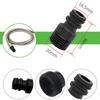 Threaded Fittings Threaded Joint Hydraulics Garden Plastic Quick Coupling Water Pipe 1/2inch 5pcs Faucet Adapter