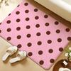 Dot Pattern Floor Mat Soft Flannel Rug Non-Slip Absorbent Mat For Bathroom Bedroom Home Decor