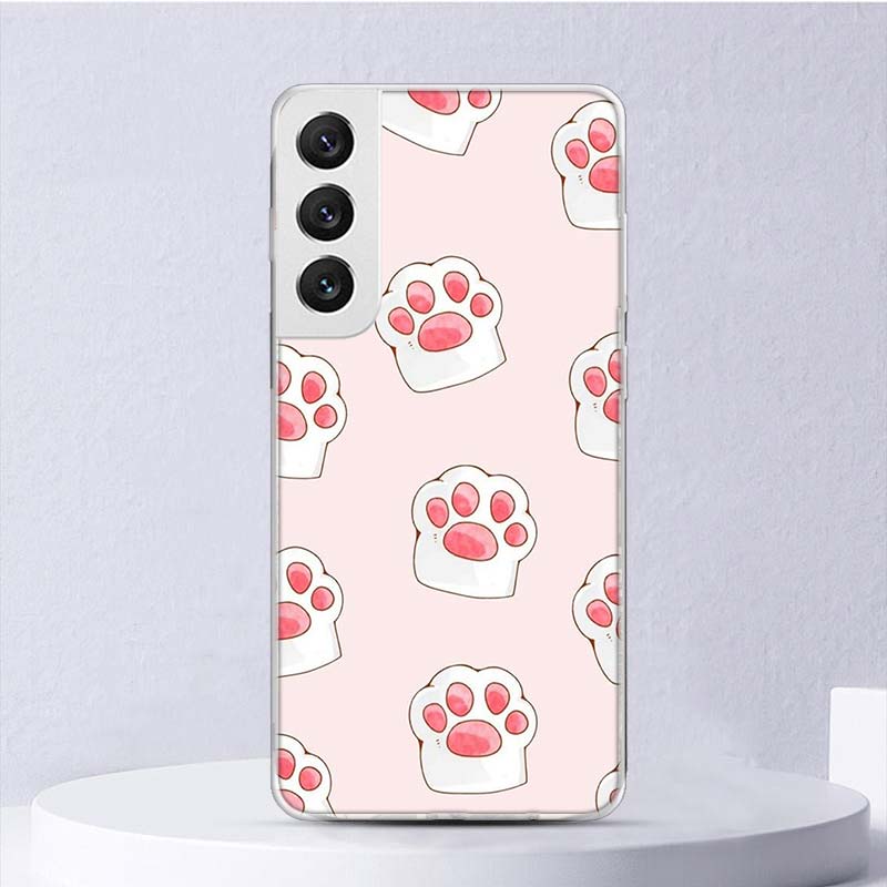 

Милый мягкий чехол с собачьим следом в виде лапы для Samsung Galaxy M12 M21 M30S M31 M32 M51 M52, чехол для телефона Note 8, 9, 10 + 20 Ultra J4 J6 Plus J Galaxy Note 20 Ultra