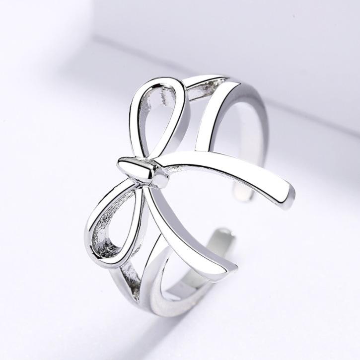 Bow Necklace Simple Cute Sweet Collarbone Chain Female Versatile Girlfriend Birthday Gift