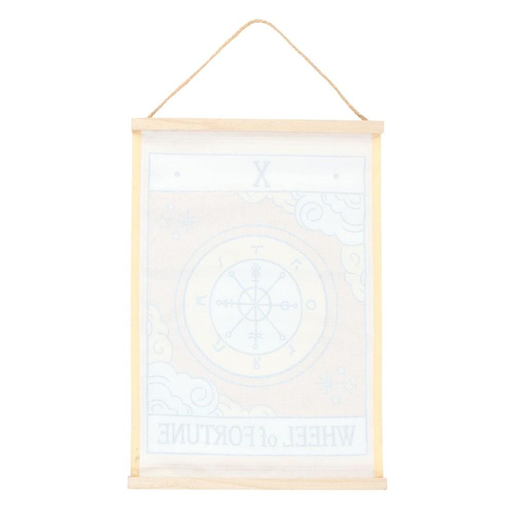Something Different The Wheel Of Fortune Vintage Tarot Wall Hanger