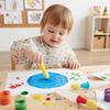 3pcs/set Versatile Sidewalk Chalk Paint Brush Set Outdoor Fun Art Tools  Children's Painting