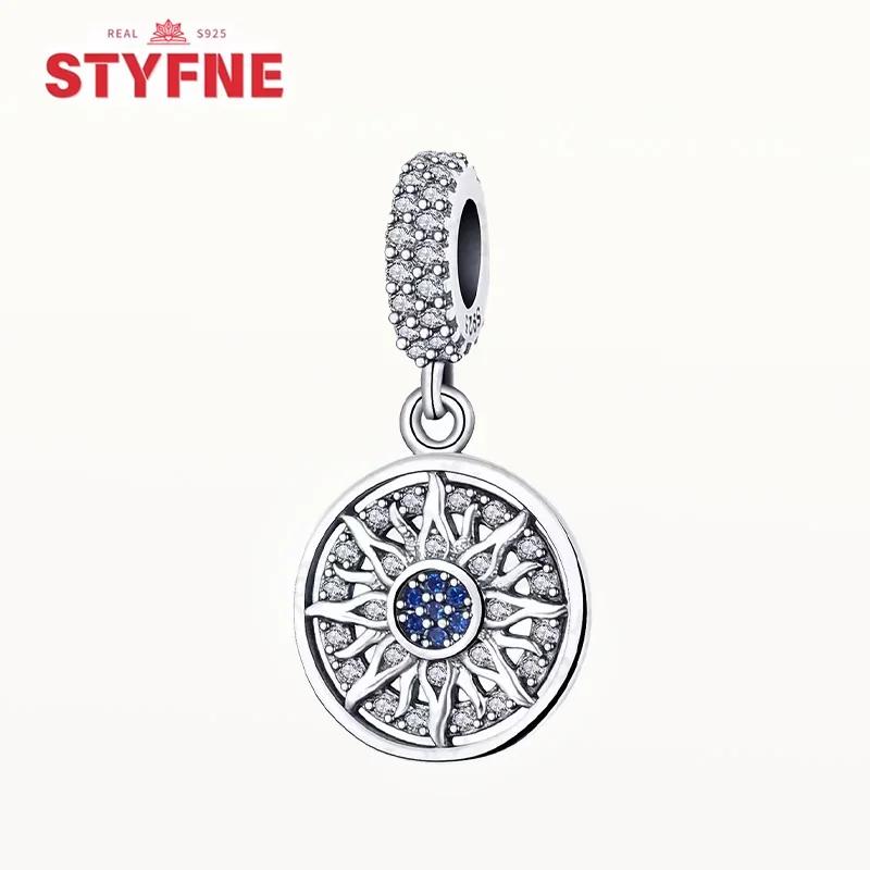 Copperheart Celtic Knot Charms Lucky Blue Eye Beads Pendants Fit Original Bracelet Fine Diy Jewelry Gifts For Women Making