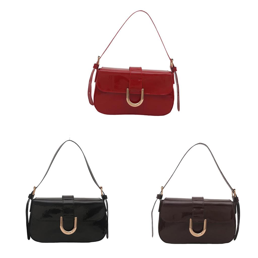 Street Style Pu Small Crossbody Bag With Zipper Closure For Daily Use