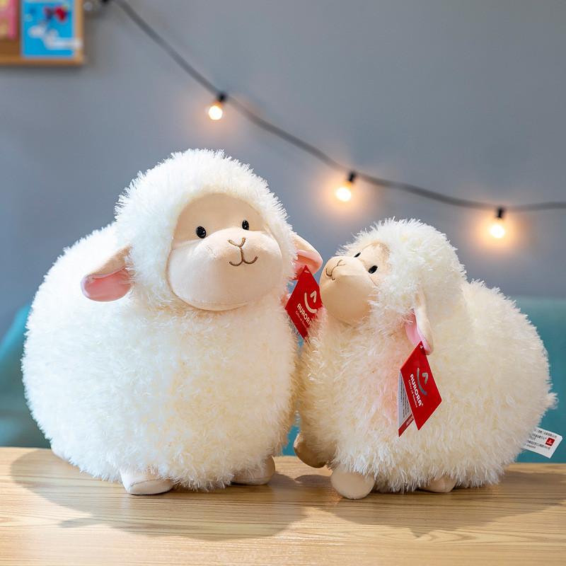 Plush Lamb Soft Toy With Hand Warmer For Kids Gift And Bedroom Decor