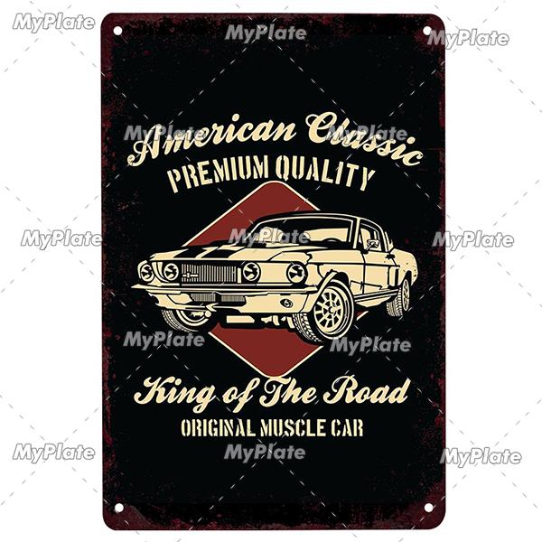 Cafe Racer Metal Sign Vintage Plaque Tin Sign Wall Decor For Garage Club Plate Crafts Ride Biker Poster Motorcycle