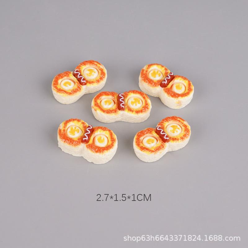 Mini Miniature Breadboard Dessert Model Simulation Play House Toy Shelf Ornament Edible Play Doll House Small Ornament