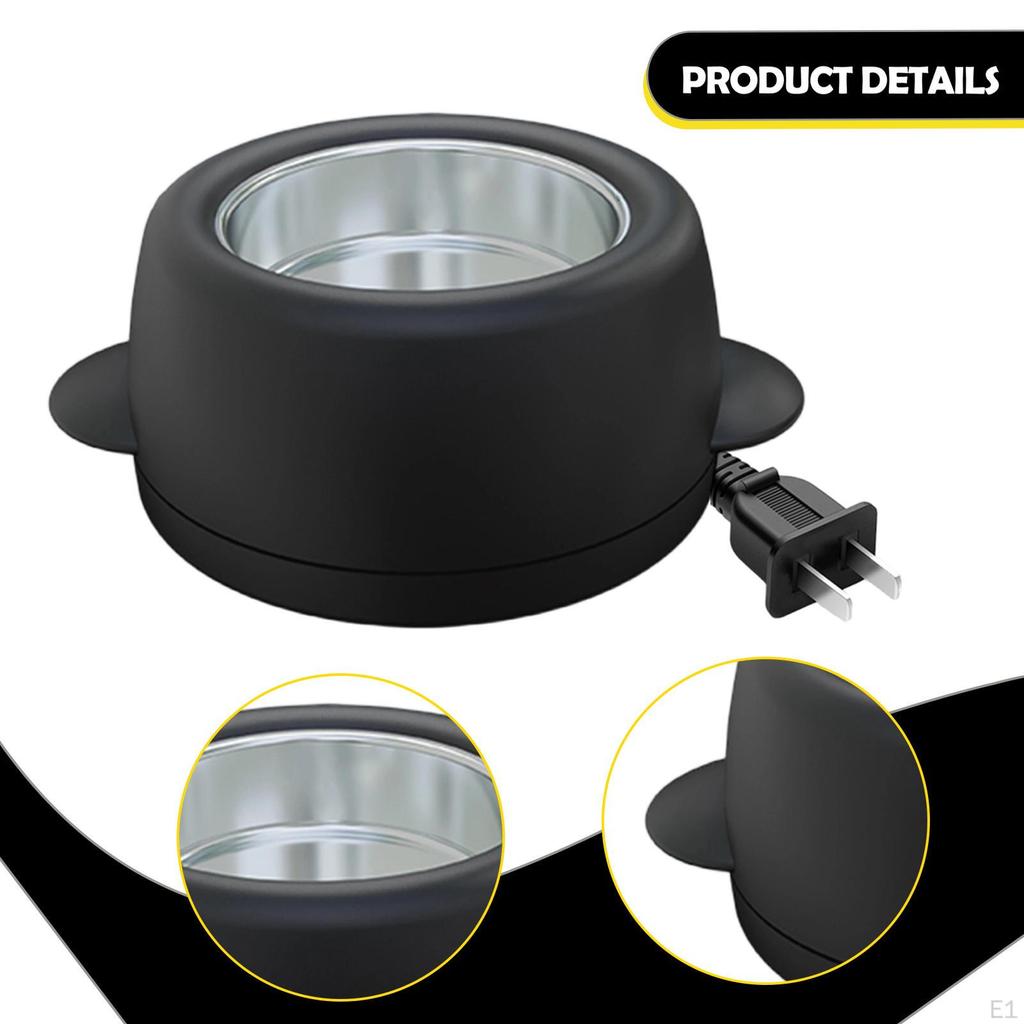 Pojemnik na klej do rękodzieła Kompaktowy 10 ml 180°C Patyczki Mini patelnia Kwiatowe projekty Włosy