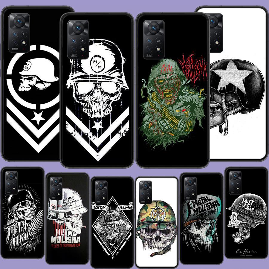 Motocross Metal Mulisha Phone Case For Xiaomi Redmi Note 12 Pro Plus 5G 12S 11 11E 11T Pro 10 9 8 7 11S 10S 4G 9T 8T 9S Capa Coq