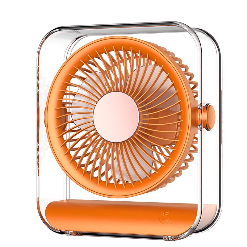 ZISIZ Portable USB Rechargeable Desktop Fan