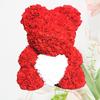 Ursuleț din Trandafiri Conservați: Festivalul Qixi, Cadou de Ziua Îndrăgostiților și de Ziua Mamei, Buchet de Flori pentru Prietenă, Ornament de Ziua de Naștere.
