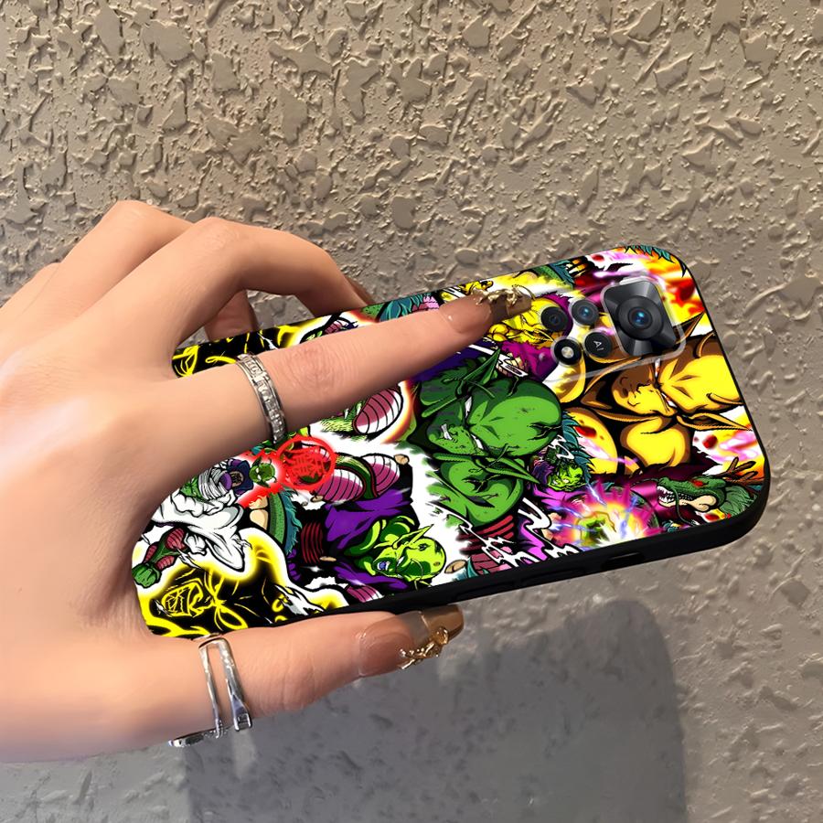 Dragon Ball Broli Piccolo Case for Xiaomi Redmi Note 14 12 11 10 K80 13 Pro Plus A1 14C 12C 13C A4 A5 9 8 7 A3 Phone Cover A2 A1