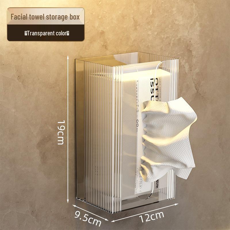 

Настенный держатель для салфеток для ванной, кухни и туалета - Диспенсер для салфеток и полотенец для лица