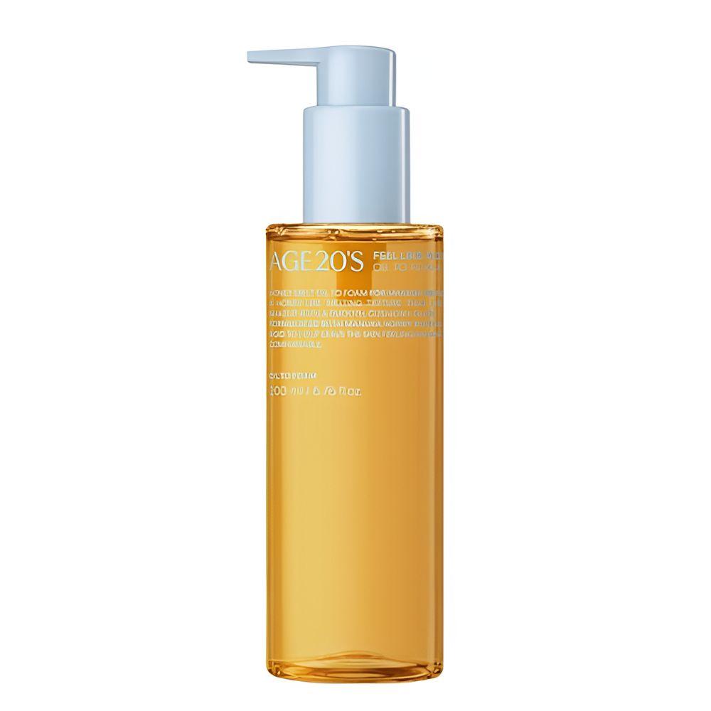 AGE20s Feel Like Honey Oil to Foam Cleanser 200ml Nourishing Deep Cleansing Makeup Remover