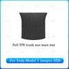 For Tesla New Model Y Juniper Premium/Performance 2026+ TPE Floor Mats Luggage Mat Wear-resistant Foot Pads ModelY Trunk Mats