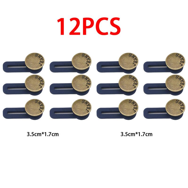 6PCS Jeans and Pants Button Waist Adjustment for DIY Pants Jeans Free Sewing Waist Extenders Buttons for Women and Men NK004