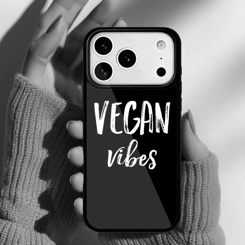 Ешь фрукты, а не друзей Веганский чехол для телефона для iPhone 17 16 15 14 13 Pro Max Задняя крышка для 12 11 Pro Coque iPhone Air