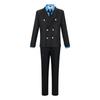 One Piece Cosplay Costume Sanji Yellow and Blue Suit Men's Cosplay Outfit Anime Cosplay Clothing