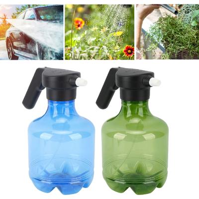 Electric Plant Mister Spray Can Rotating Nozzle Automatic Spray Automatic Garden Sprayer Bottles Transparent Body PP for Yard