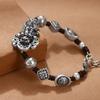Xiangxu2024New Pixiu Bracelet for Men, Vintage Chinese Style Mantra Bead Bracelet, Multi-Treasure Bracelet, Direct Sale