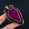 Tree Of Life Pink Flash Labradorite 999 Copper Wire Wrapped Jewelry, Handmade Beauteous Gemstone Jewelry Pendant For Women