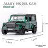 12cm Alloy Off-Road Car Model Toy with Claw Machine Feature - Opens Doors, Ideal Gift for Kids