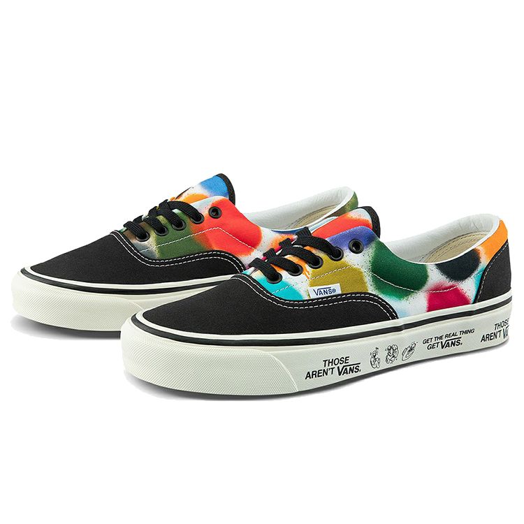 Vans Era 95 DX Anaheim Factory - Sprayflekker Unisex Sneakers Svart Flerfarget VN0A2RR19MJ