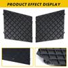 2x For BMW E60 E61 M Body Kit 03-10 Car Front Bumper Lower Mesh Grille Plate Trim Cover 51117897184 51117897186 Car Accessories