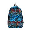 Backpack Men's Graffiti Backpack Senior High School Student Schoolbag