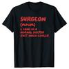 Surgeon Definition Surgery Doctor TShirt Men Women Clothing Fashion T Shirts Cotton Short Sleeve Oversized Loose Tshirt Tops