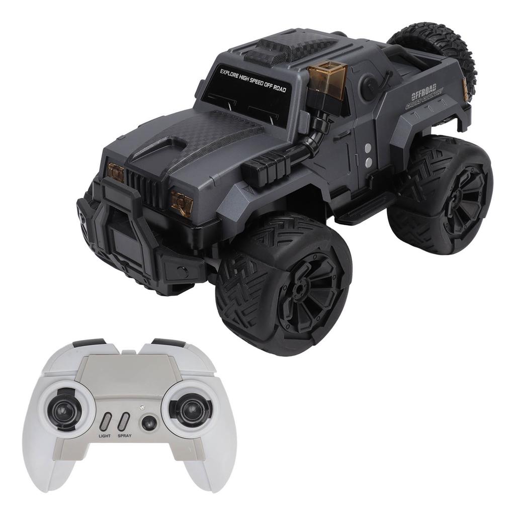 116 RC Car 2.4GHz Remote Control Climbing Car With Spray and Light Off Road Trucks Toys For Kids