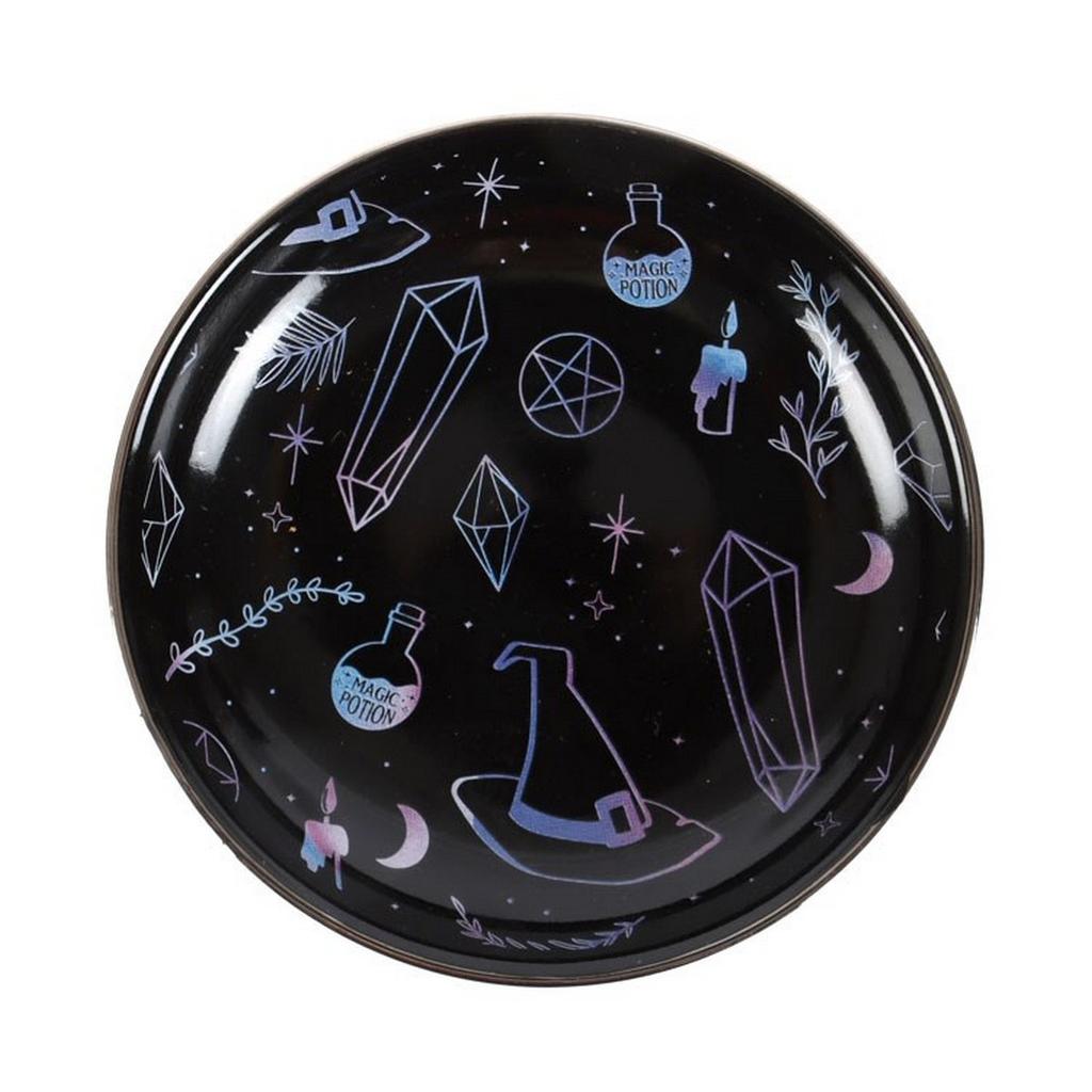Something Different Crystal Witch Print Trinket Dish