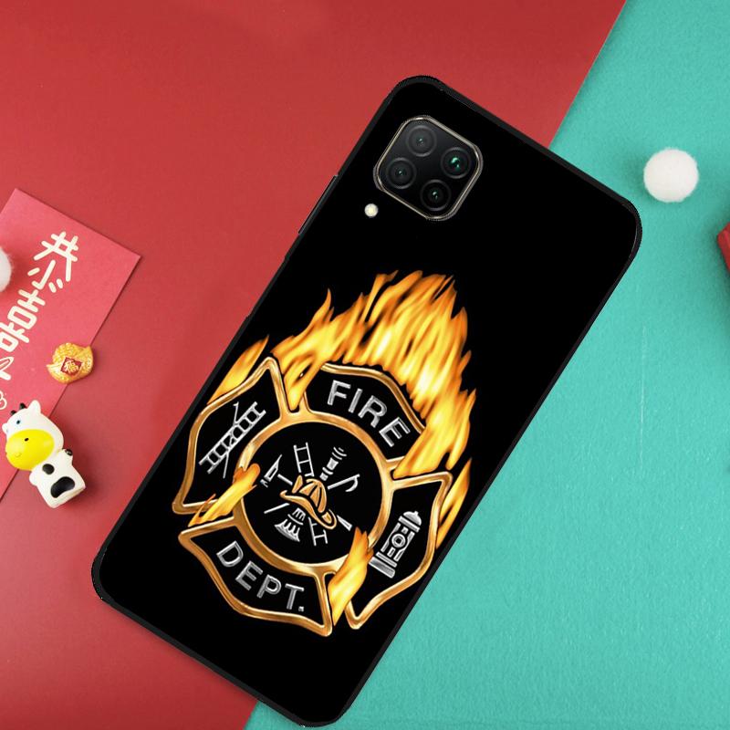 Firefighter Fire Fireman For Huawei Nova 11 Pro 9 10 SE 7i 8i 11i 12i Y73 Y72 Y61 Y91 Y90 Y70 Y60 P30 P40 Lite Case