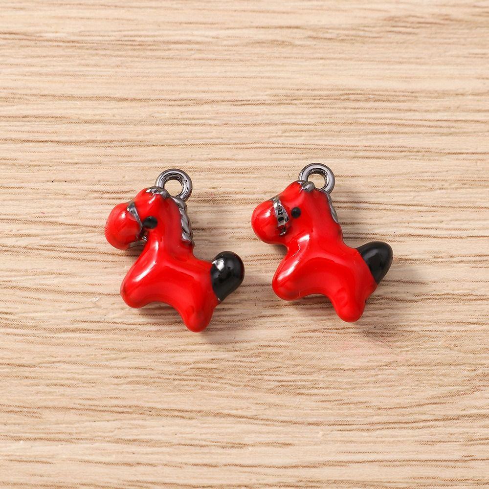5 Pcs Zinc Alloy Horse Charms Pendants Keychains Parts DIY Jewelry Accessories  DIY Jewelry Making