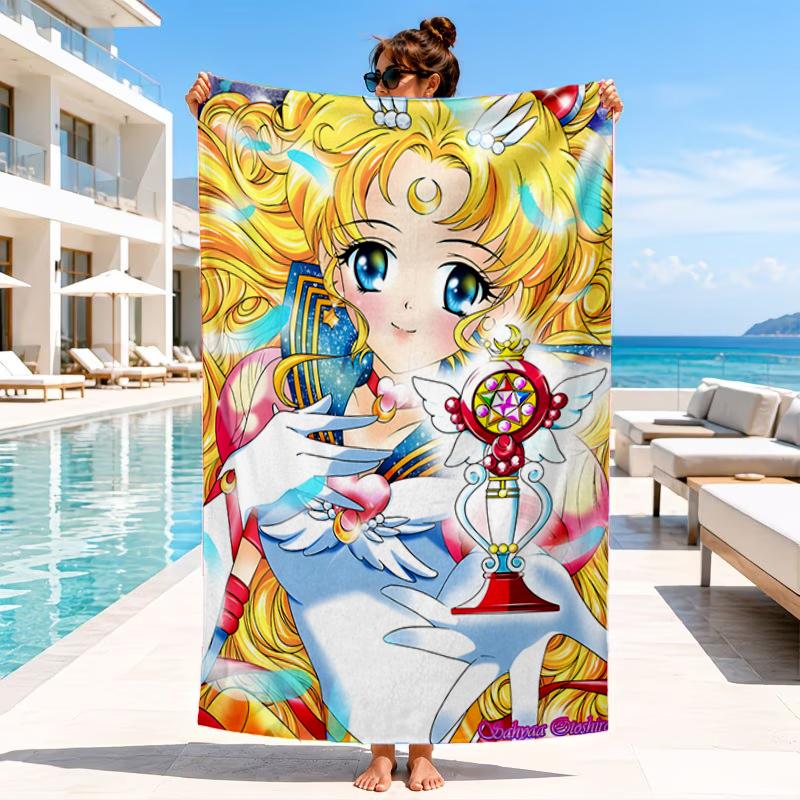 Moonlit Dance Of Love Beach Towel, Microfiber Beach Towel, Perfect For Pool, Beach, Travel, Home Decor Beach Party Fan Gifts